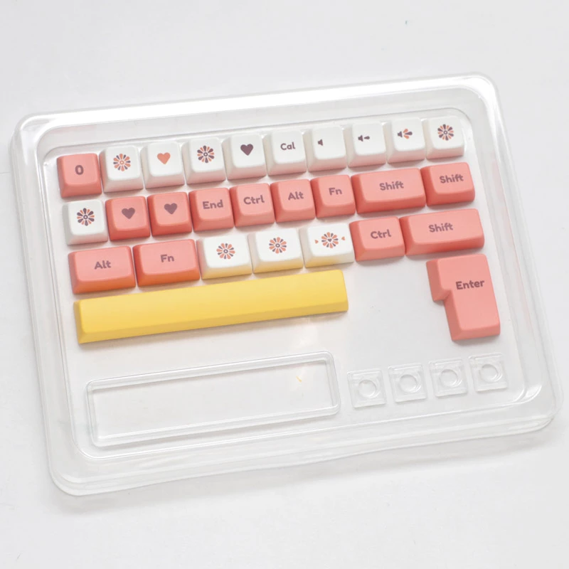 Näppäinhattusarja Ducky DCA132-USDAIMDPH1 PBT Dye Sublimation 133 näppäintä