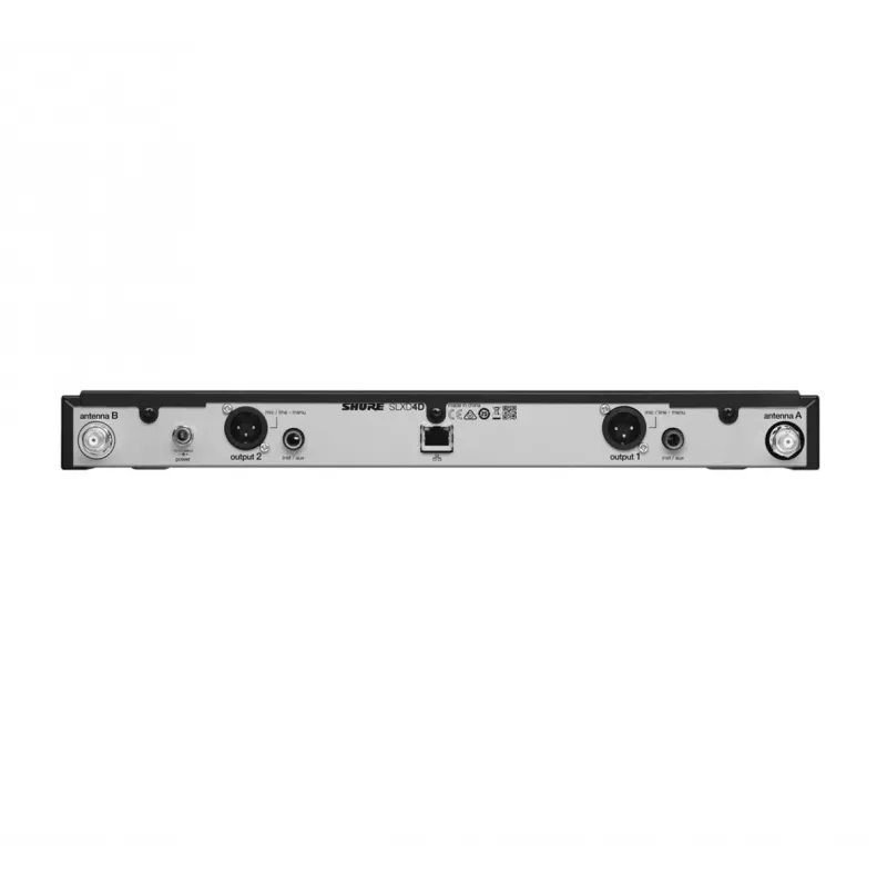 Shure SLXD4DE-G59 - langaton mikrofonivastaanotin, 470 - 514 MHz