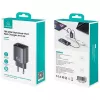 Laturi T66 45W GaN CC290 USB-A + USB-C