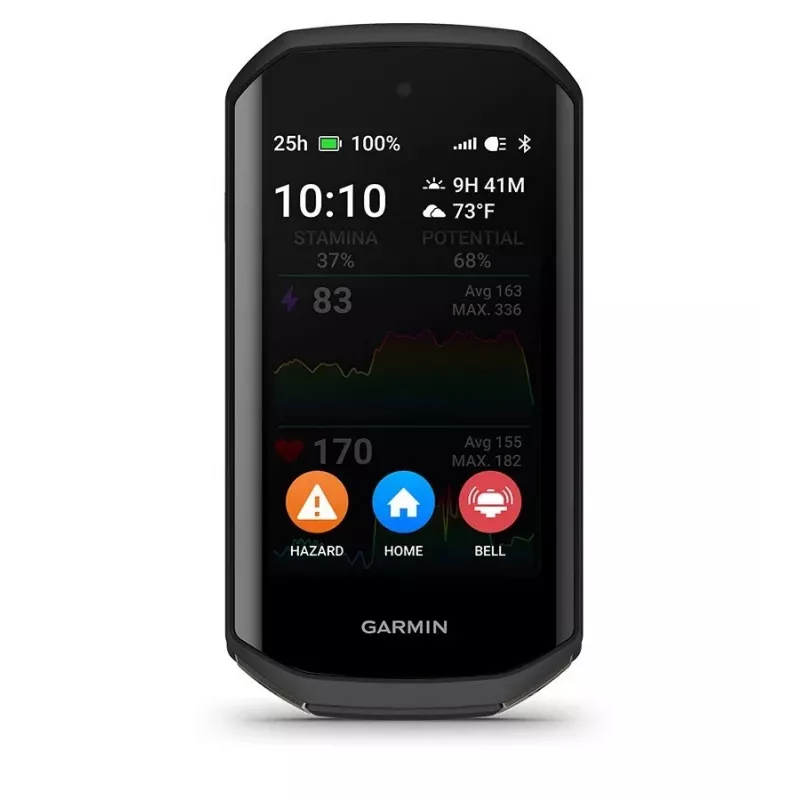 GPS-pyörätietokone GARMIN Edge 1050, 3,5 tuuman näyttö, musta