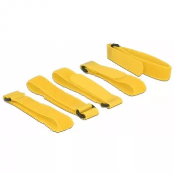 Tarranauha DeLOCK 18708 keltainen 5 kpl