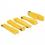 Tarranauha DeLOCK 18708 keltainen 5 kpl