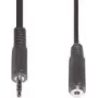 Audiokaapeli 3,5mm e+p B 125/5 5m musta