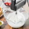Gastroback 40983 Design Handmixer Pro sähkövatkain, musta/hopea