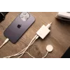 Matkalaturi FIXED Fixed Mini USB-C/USB 45W — kompakti kaksiporttinen laturi USB-C- ja USB-A-liitännöillä