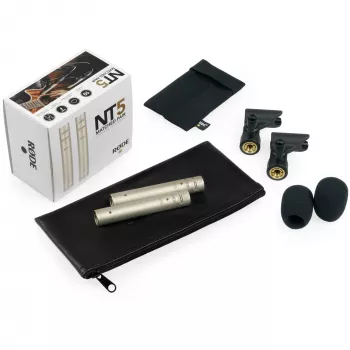 RØDE NT5-MP mikrofoni hopea studiomikrofoni