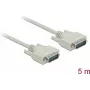 Sarjakaapeli DeLOCK 85978 beige 5 m Sub-D15