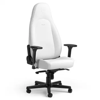 Toimistotuoli noblechairs NBL-ICN-PU-WED pehmustettu istuin pehmustettu selkänoja valkoinen