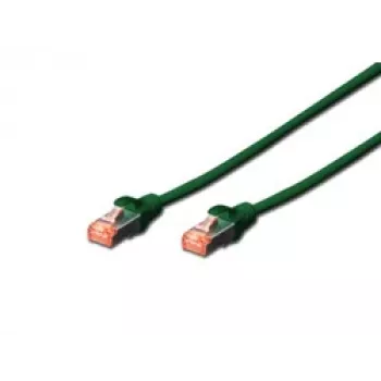 Verkkokaapeli Digitus CAT 6 S/FTP DK-1644-005/G 0,5m vihreä