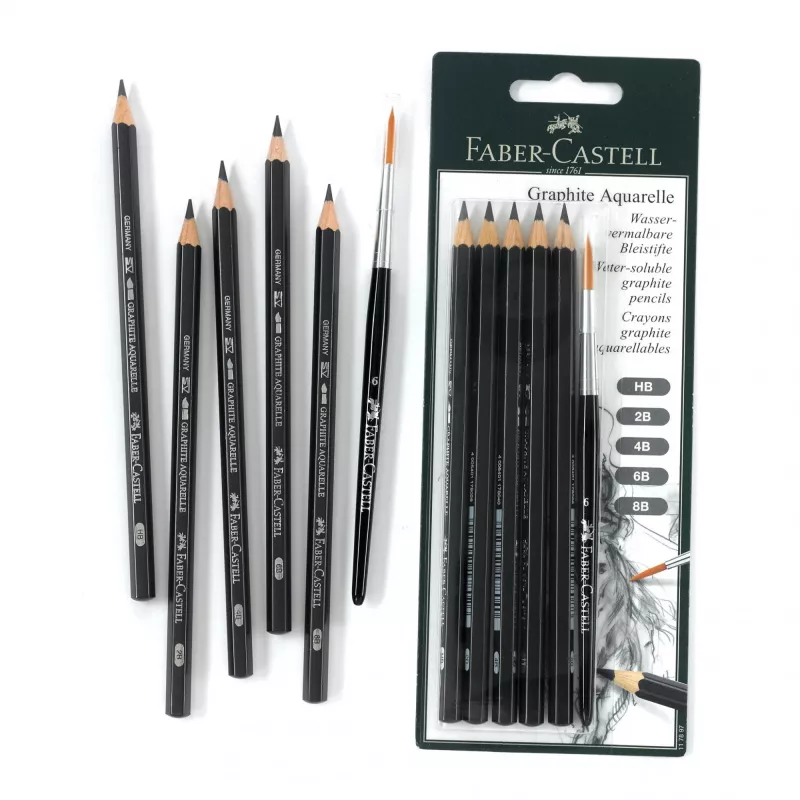 Grafiittikynä Faber-Castell 117897 Multi 6 kpl