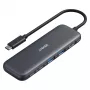 USB-keskitin Anker 332 harmaa USB Type-C 5000 Mbit/s HDMI USB 3.2