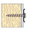 Fischer FID-Z 563537 eristekruuvi, pyöreäkantainen, Torx, 50 kpl