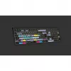 Logickeyboard ASTRA 2 DaVinci Resolve -näppäimistö Macille, täysikokoinen, langallinen USB, saksimekanismi, QWERTZ saksa, musta