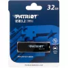 USB-muistitikku PATRIOT 32 GB USB Type-A 3.2 Gen 1 musta, 80 MB/s, avaimenperä
