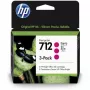 HP 712 (3ED78A) mustepatruuna, magenta (SPEC)