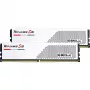 DIMM 64 GB DDR5-6000 (2x 32 GB) Dual-Kit, keskusmuisti valkoinen, F5-6000J3040G32GX2-RS5W, Ripjaws S5, INTEL XMP