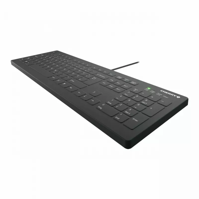Lääketieteellinen näppäimistö CHERRY AK-C8112 USB QWERTZ saksa musta 105 näppäintä