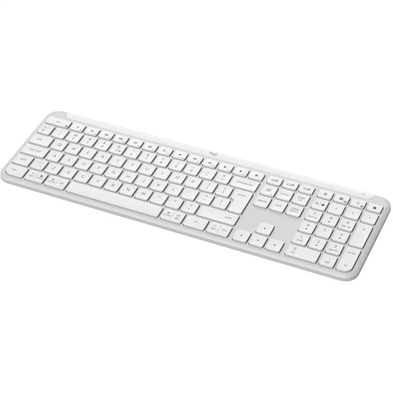 Logitech K950 Signature ohut näppäimistö toimisto RF Wireless Bluetooth QWERTY US International valkoinen