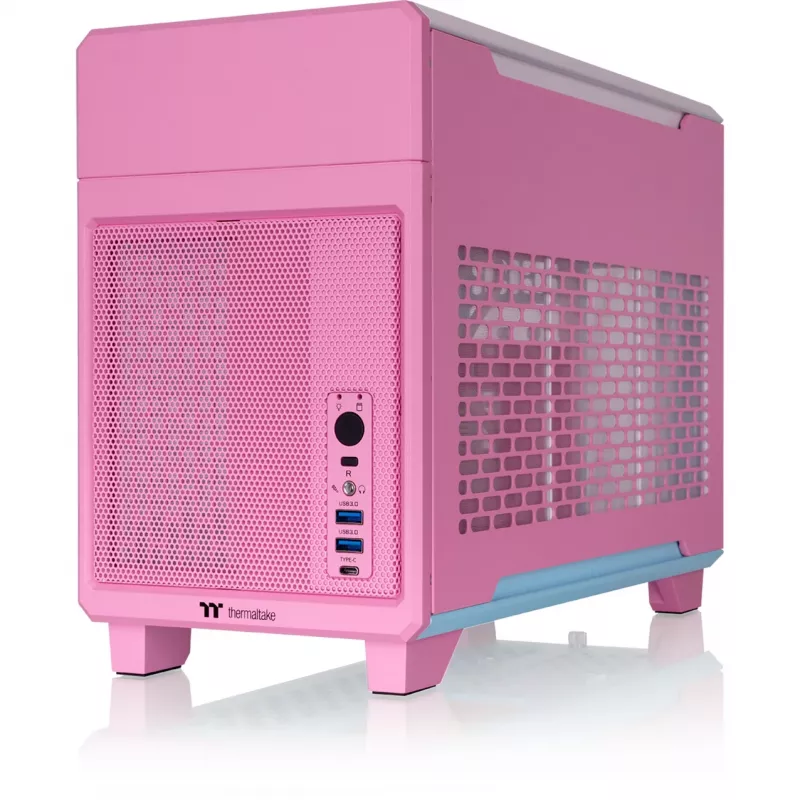 Tietokonekotelo Thermaltake TR100 Bubble Pink ATX