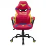 PC-pelituoli Subsonic SA5573-W1 pehmustettu istuin sininen punainen keltainen