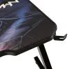 Suora tietokonepöytä Subsonic SA5593-B1 musta PVC 110x60 cm