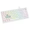 Savio ASTRAL WHITE JADE näppäimistö pelikäyttöön USB QWERTY US International