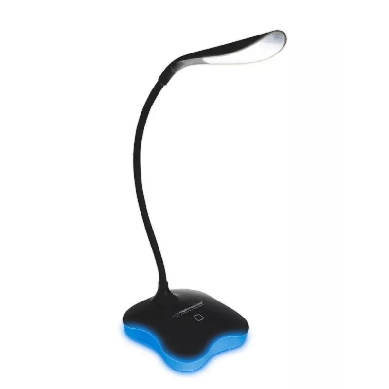 Esperanza ELD105K Mimosa LED-pöytävalaisin, 3 W, musta