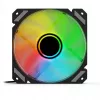 SHARKOON SHARK Mirror RGB PWM 120 mm kotelotuuletin, 1500 RPM, musta