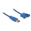 USB-kaapeli DeLOCK USB 3.0 A 1 m 85112