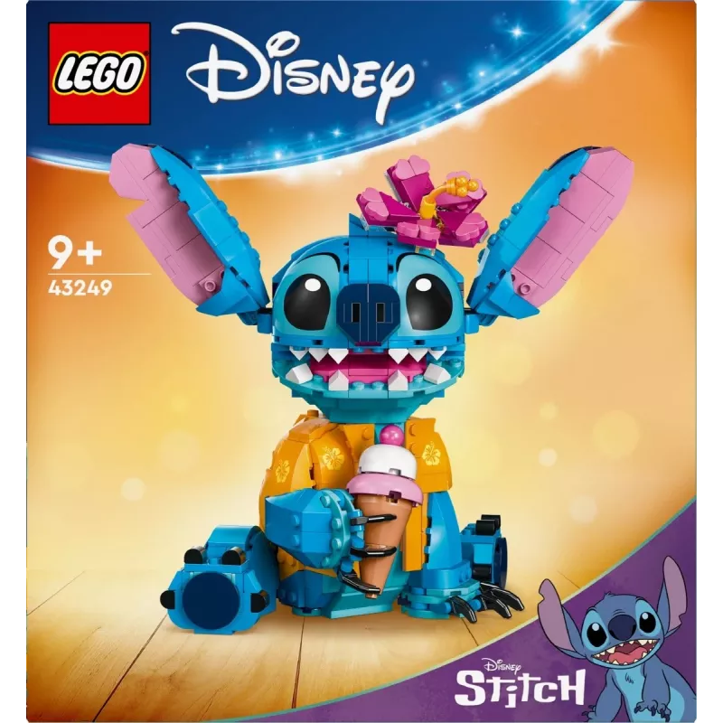 LEGO | Disney Stitch rakennettava lasten lelusetti jäätelöllä 43249