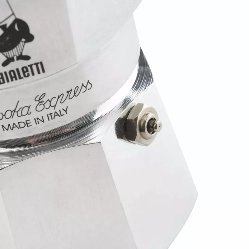 Bialetti Moka Express -mokkapannu 0,06 L alumiini, musta