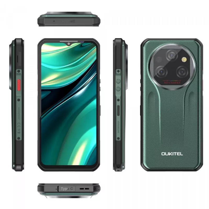 Oukitel WP39 6/256 11000mAh DS vihreä