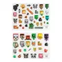 Paladone Minecraft Puffy Gadget Decals PP13218MCF — koristeelliset puffy-tarrat laitteisiin