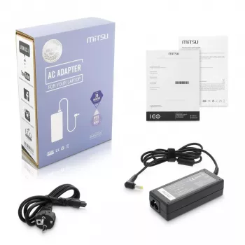 Virtalähde MITSU Acer 5ZM004 – 19V 3,42A AC-adapteri yhteensopiva Acer-kannettavien kanssa