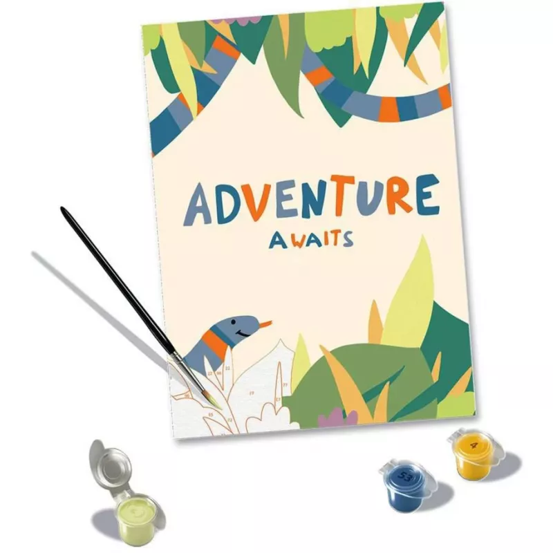 Taidesarja Ravensburger CreArt – maalaussarja ”Hello New Adventure”, malli 23904