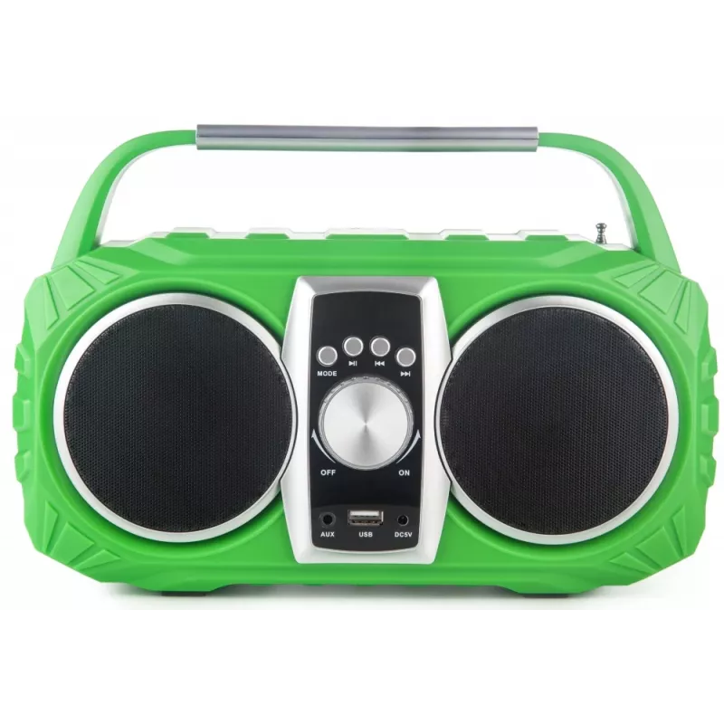 Kelloradio PRIME3 Prime3 APR71GR Neon — herätyskello FM-radiolla ja LED-näytöllä