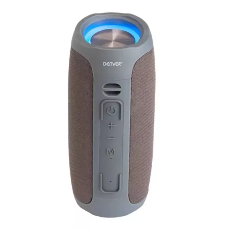 Denver BTV-220 kannettava Bluetooth-kaiutin, harmaa