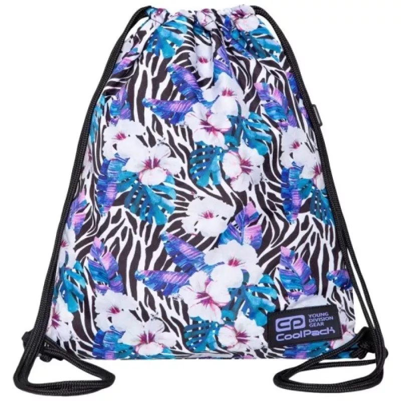 Kenkäpussi CoolPack Solo Flower Zebra