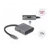 DeLOCK USB Type-C -jakaja DP Alt Mode 2 x HDMI MST 3840x2160