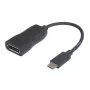 Garbot 31.20.9006 USB-C–DisplayPort-kaapeli, USB 3.1, uros/naaras, 15 cm, musta