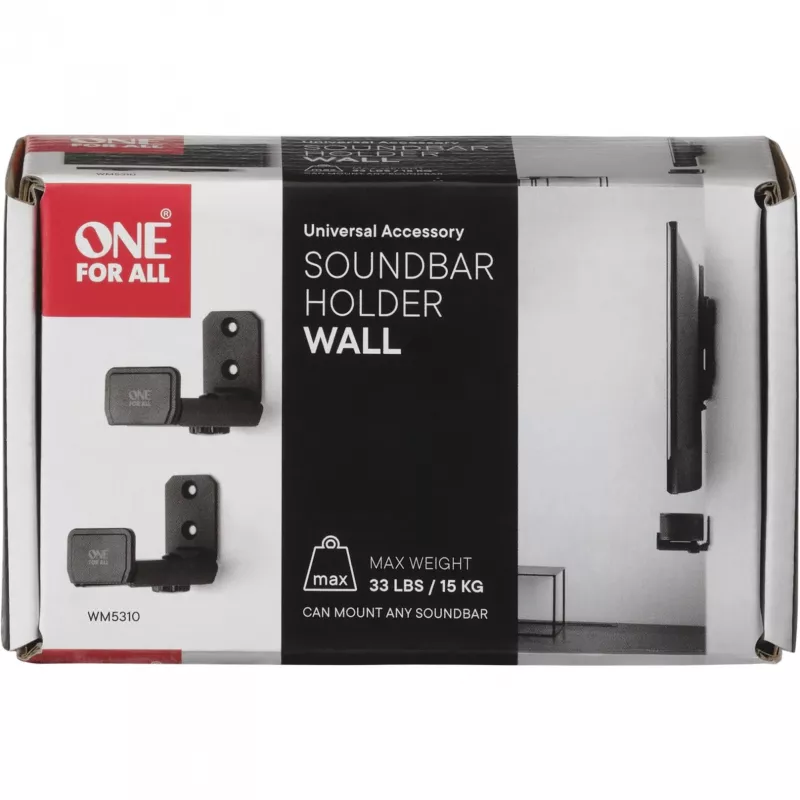 One For All WM5310 soundbar-seinäteline FLAT (WM5310)