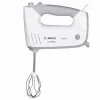 Bosch MFQ36480 -käsivatkain – 450 W, 5 nopeutta turbolla, harmaa/valkoinen, pallovispilä ja taikinakoukut