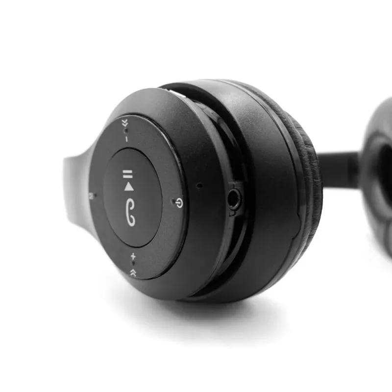 MEDIA-TECH EPSILION BT MT3591 langattomat kuulokkeet Bluetooth 4.2 mikrofoni FM-radio musta