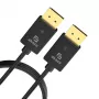 Akasa PROSLIM 8K DisplayPort-kaapeli 8Ka60Hz - 2 m (AK-CBDP26-20BK)