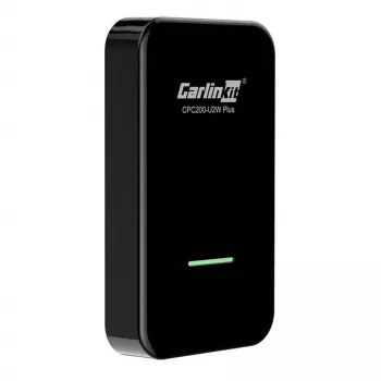 Langaton sovitin Carlinkit U2W Plus Apple CarPlaylle, musta