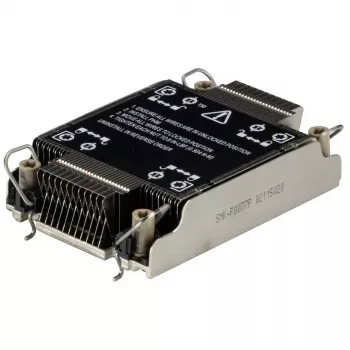 Supermicro SNK-P0077P tietokoneen jäähdytysjärjestelmä prosessorin jäähdytyssiili/-jäähdytin musta, ruostumaton teräs