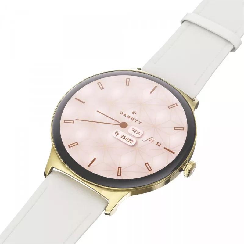 Älykello Garett Verona 2 Gold Mesh Bluetoothilla ja sykemittarilla
