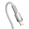 Baseus Cafule kaapeli 2m Lightning USB C pikalataus tiedonsiirto