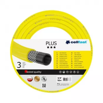 Puutarhaletku Cellfast 10-221, 50 m, maanpäällinen, keltainen