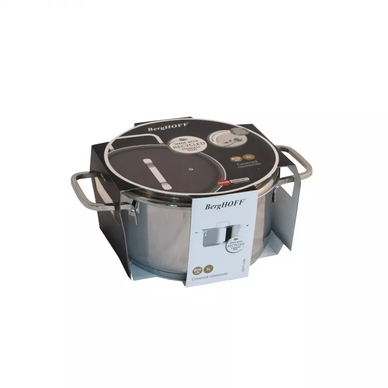 Keittokattila BergHOFF 1315079, ruostumaton teräs, 3 L tilavuus, 20 cm halkaisija
